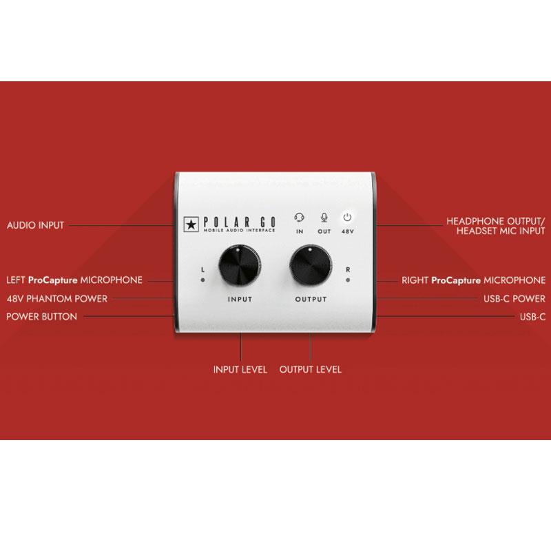 BLACKSTAR POLAR GO (レターパック発送)オーディオインターフェースの画像