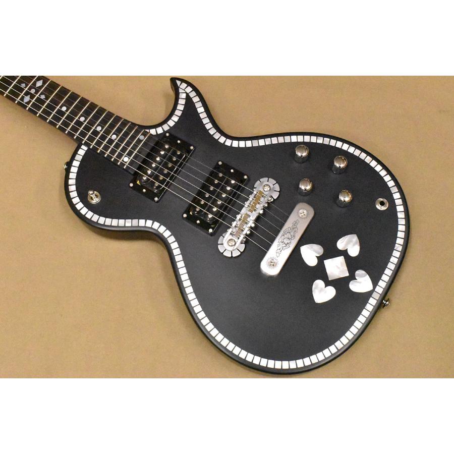 ZEMAITIS IFG-AC-24 Heart Black ゼマイティス 日本製エレキギター