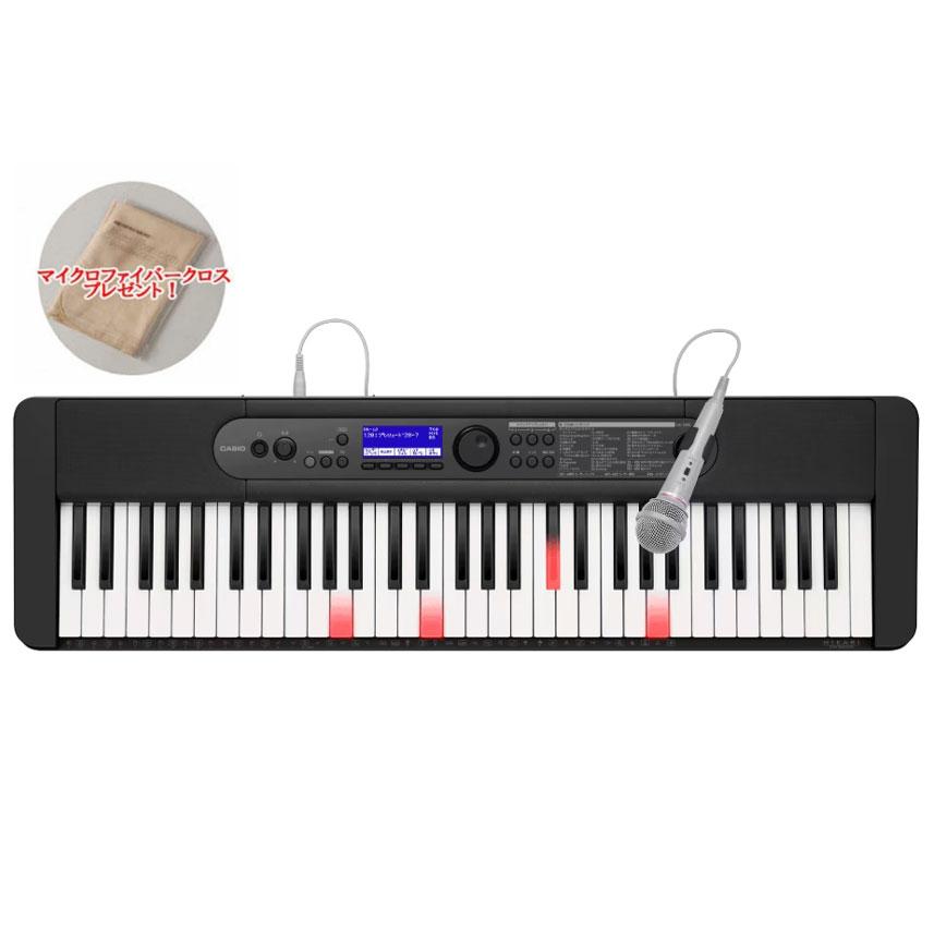 カシオ (CASIO) 電子キーボード 光ナビゲーション LK-540 BK CASIO（カシオ） LK-540 BK キーボード お手入れクロス付き 光ナビ 61