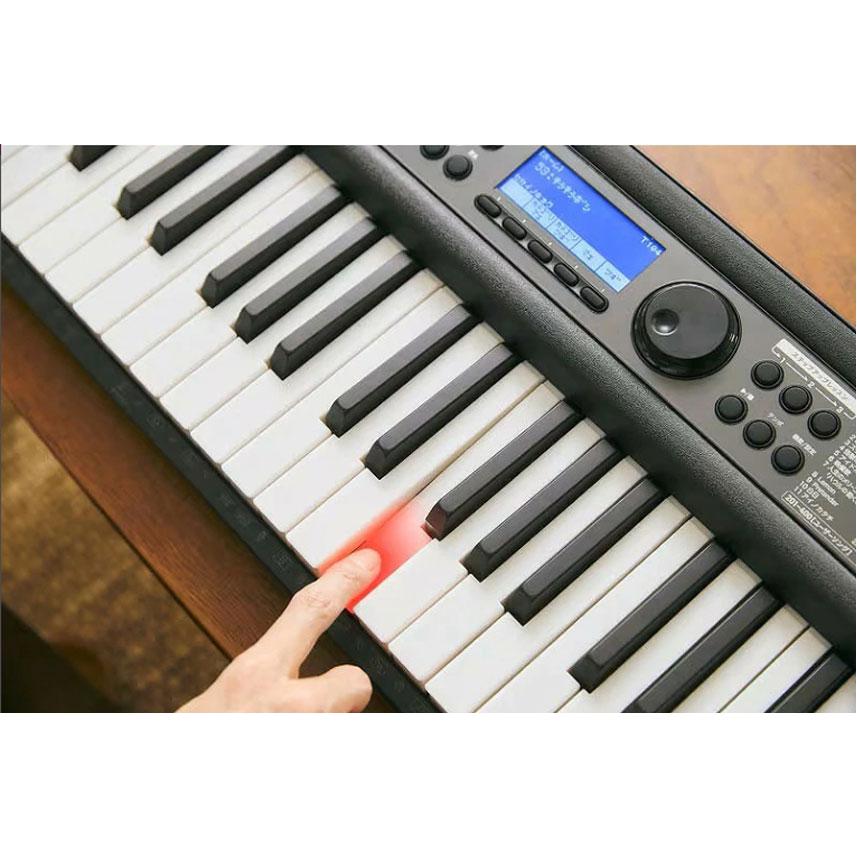 CASIO（カシオ） LK-540 BK キーボード お手入れクロス付き 光ナビ 61