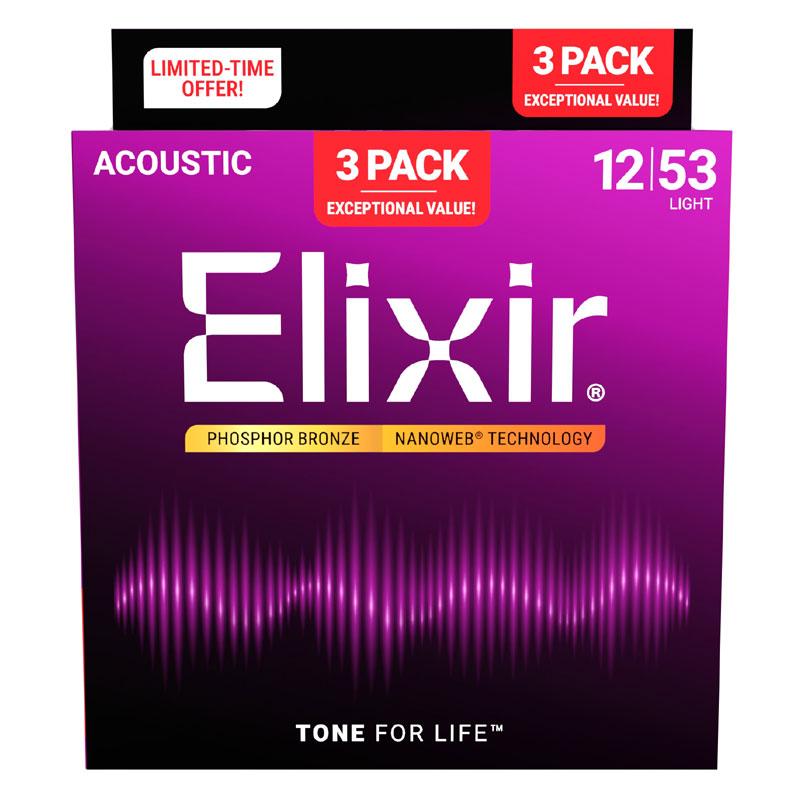 Elixir（エリクサー） Elixir Acoustic Guitar Strings Phosphor
