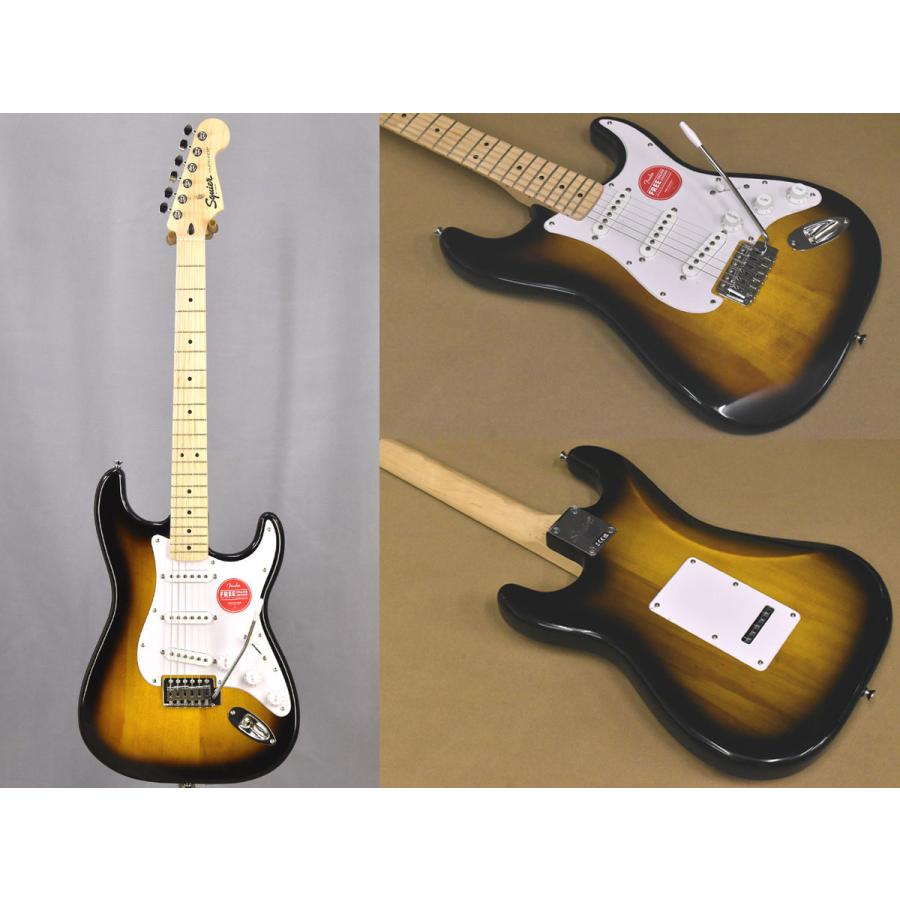 Squier Sonic Stratocaster エレキギター ストラトキャスター (ストラップサービス中) スクワイヤー 初心者　入門用｜koeido1｜09