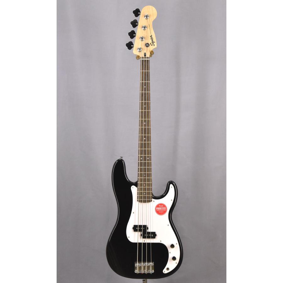 Squier Squier Sonic Precision Bass LRL WPG BLK（ストラップサービス