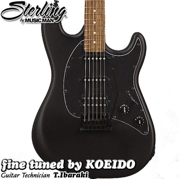 エレキギター Sterling by MUSICMAN S.U.B Series CT30HSS (Stealth Black)（アウトレット特価）｜koeido1