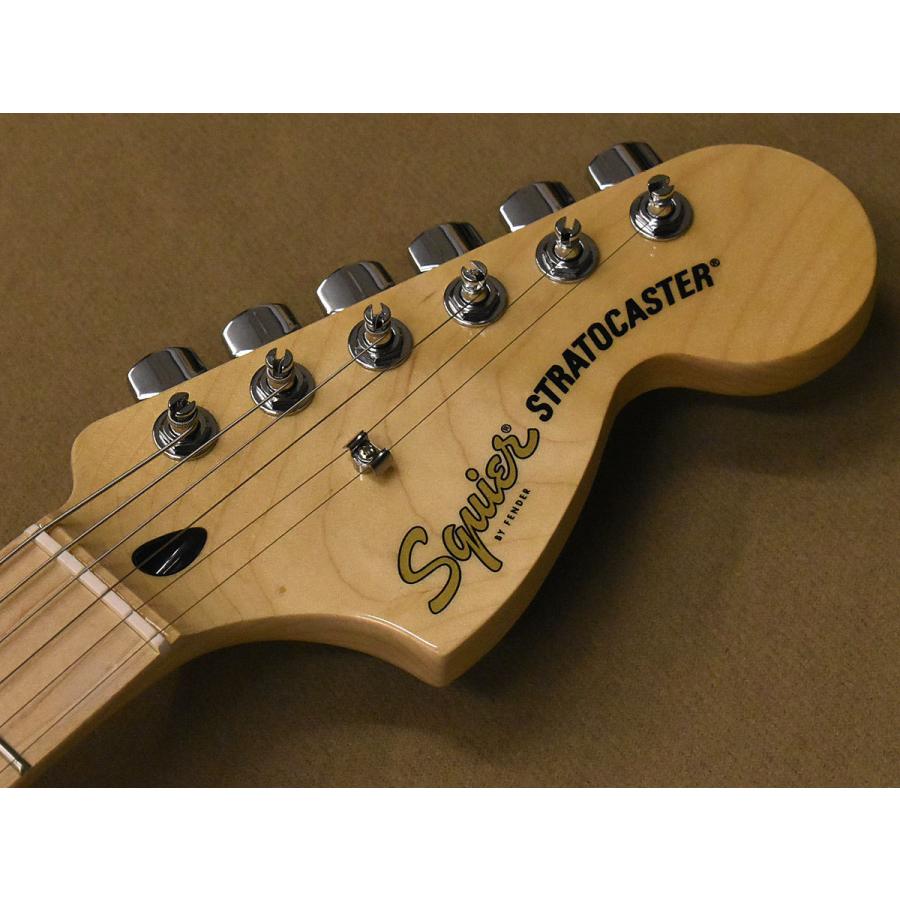 Squier Affinity Stratocaster FMT HSS (Black Burst) (ストラップ 