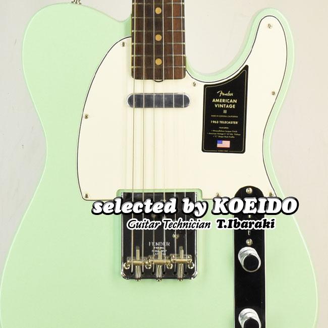 Fender American Vintage II 1963 Telecaster Surf Green(selected by 