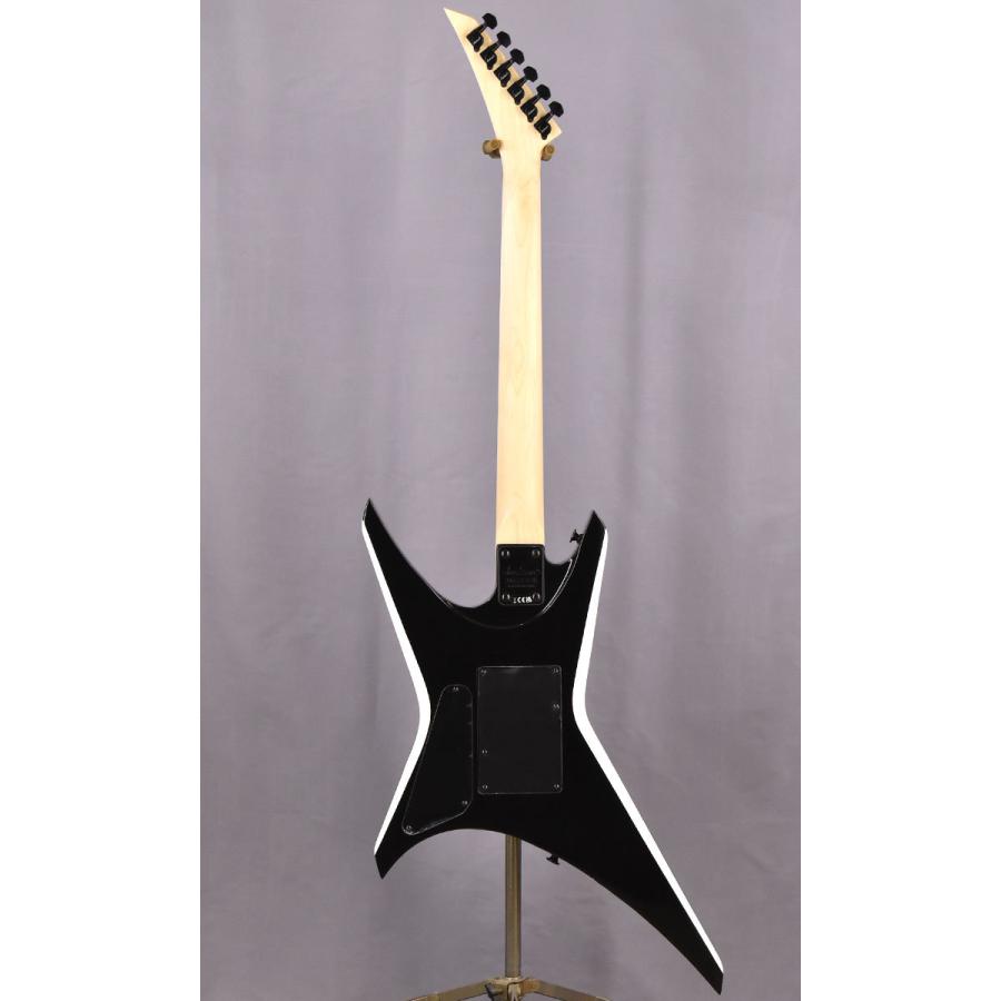 Jackson JS SERIES JS32 WARRIOR Black with White Bevels