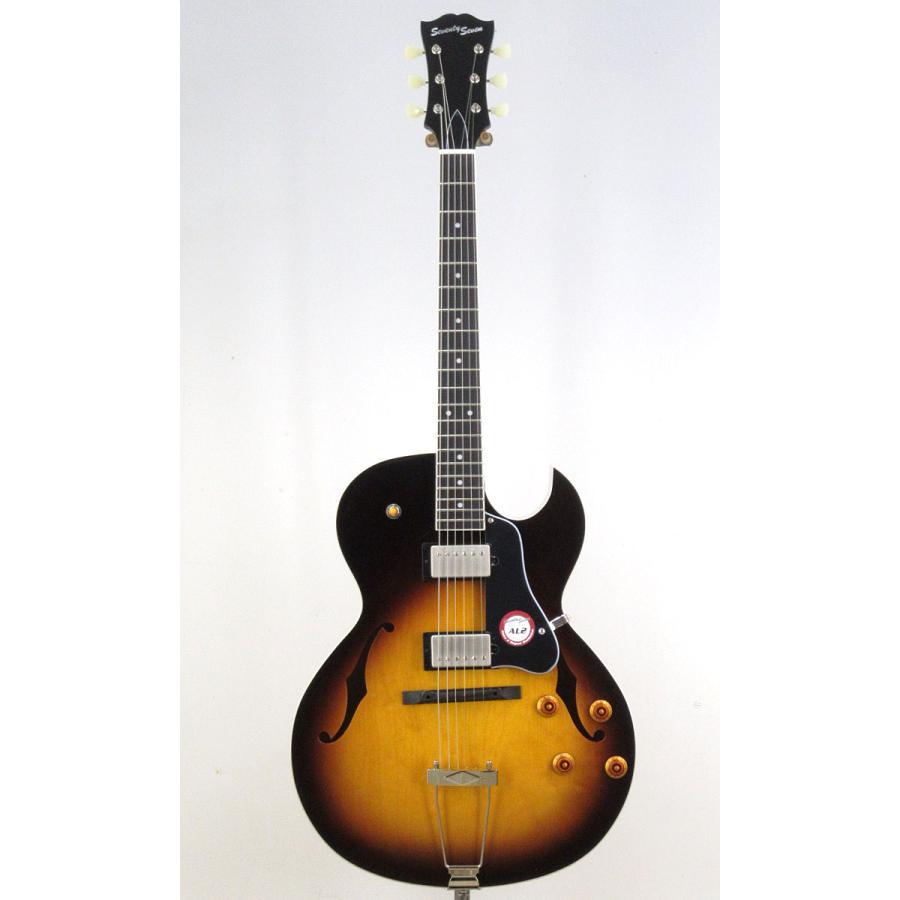 エレキギター Seventy Seven Guitars HAWK-STD/DEEP-JT SB（スペア弦