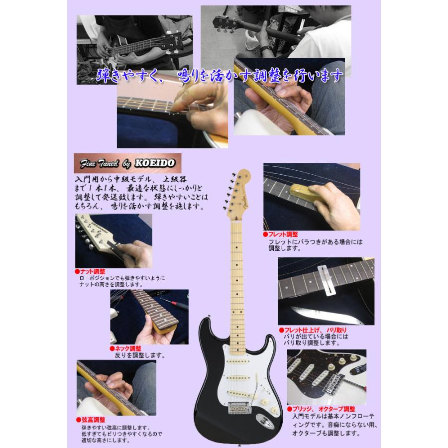 エレキギター Bacchus TACTICS-BP/R BK-B(スペア弦サービス中！)｜koeido1｜06