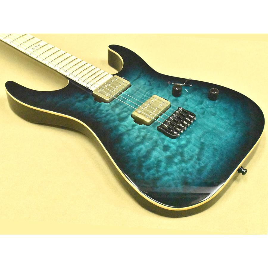 ESP E-II M-II NT HIPSHOT Black Turquoise Burst エレキギター（旧