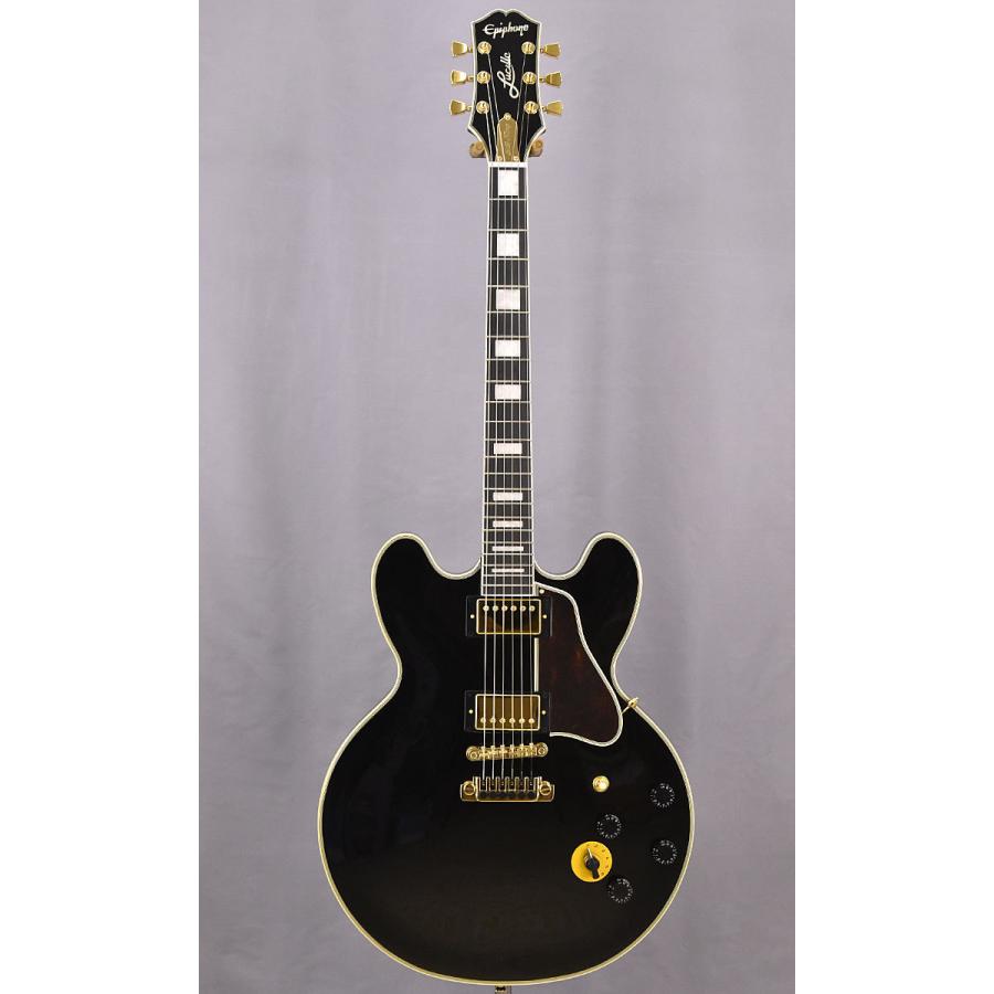 Epiphone(エピフォン)B.B. King Lucille セミアコ Epiphone B.B. King Lucille BW エレキギター初心者14点セット