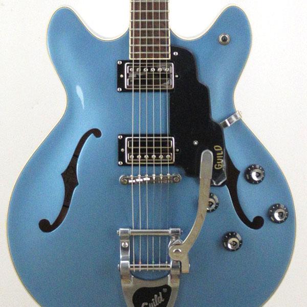 エレキギター GUILD Starfire I DC Pelham Blue(スペア弦プレゼント＆レビュー特典付き)　ギルド　セミアコ｜koeido1