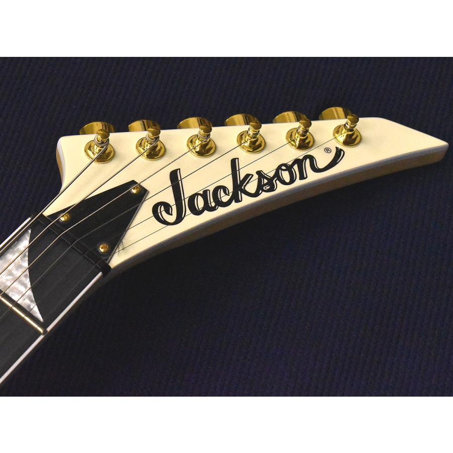 Jackson Pro Series Rhoads RRT-3 Ivory with Black Pinstripes(スペア弦プレゼント＆レビュー特典付き)ジャクソン　ランディV　エレキギター｜koeido1｜06
