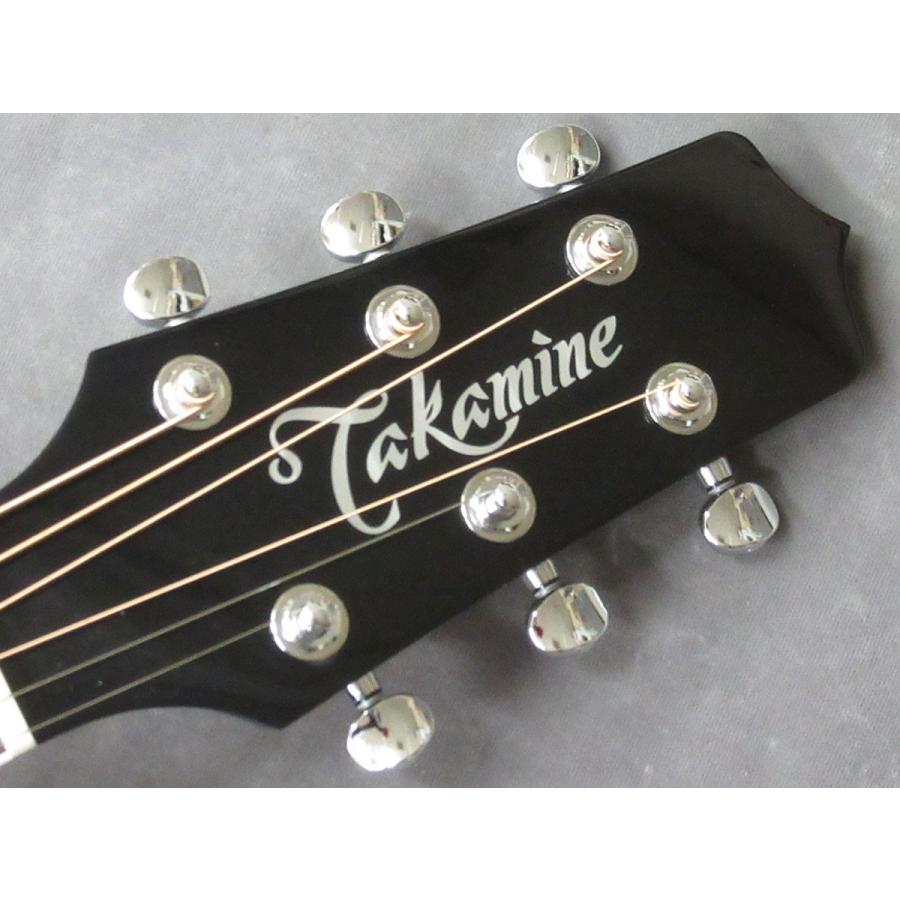 TAKAMINE PTU121C DBS (スペア弦＆レビュー特典付き)　タカミネ　アコースティックギター　エレアコ｜koeido1｜06