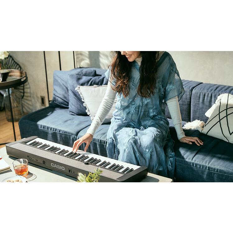【美品】CASIO カシオ キーボード 電子ピアノ CT-S1 ケース付き 楽天市場】カシオ61鍵盤キーボード CT-S1 白 ケース付き「便利に