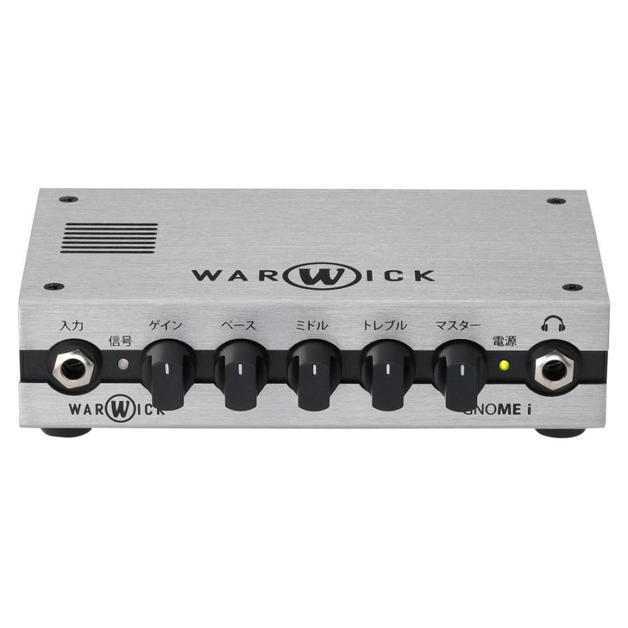 WARWICK GNOME i 200W4Ωベースアンプヘッド・インターフェース機能搭載