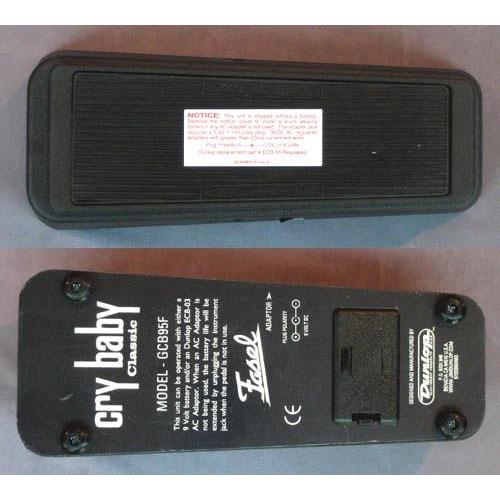 DUNLOP（ダンロップ） CRYBABY Classic Wah Wah GCB-95F クライ