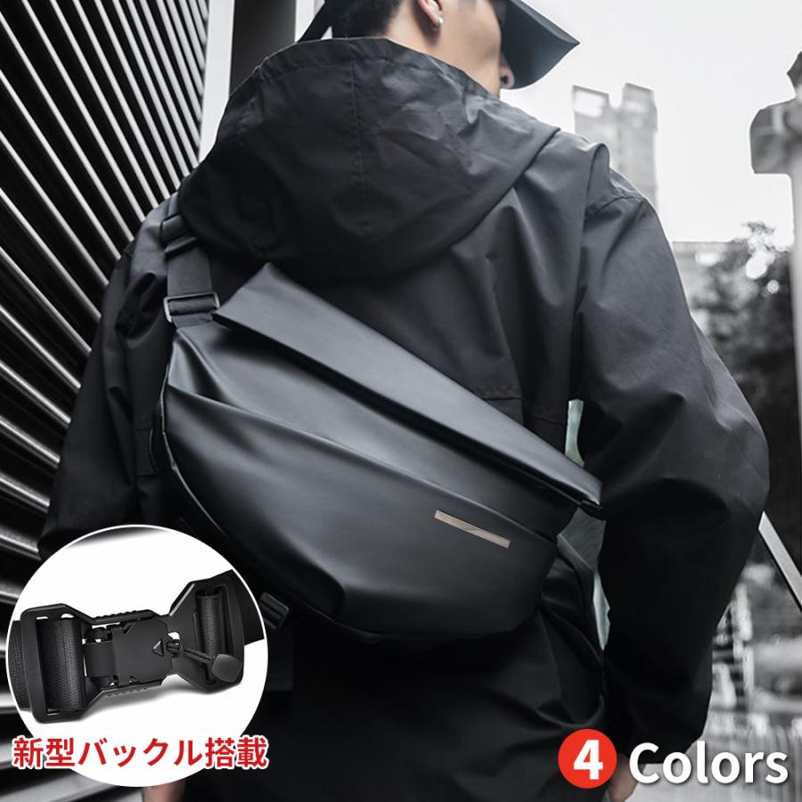 ショルダーバッグ メンズ 斜めがけ 大容量 バッグ 防水 キャンパス