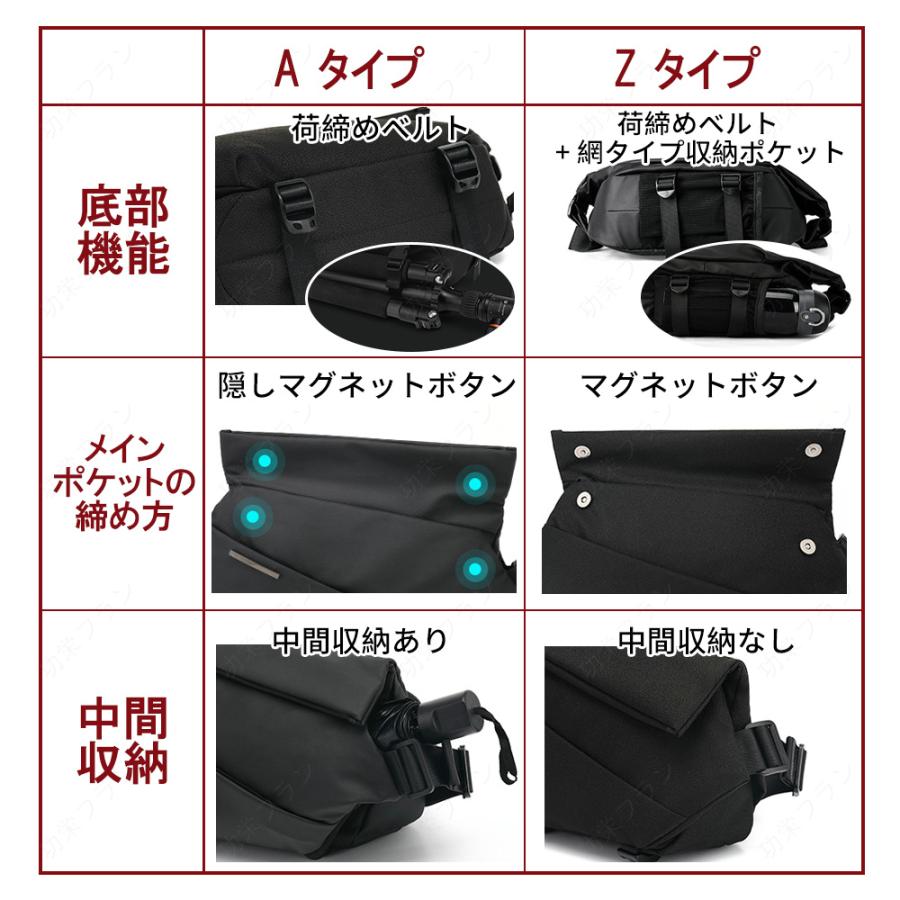 ショルダーバッグ メンズ 斜めがけ 大容量 バッグ 防水 キャンパス