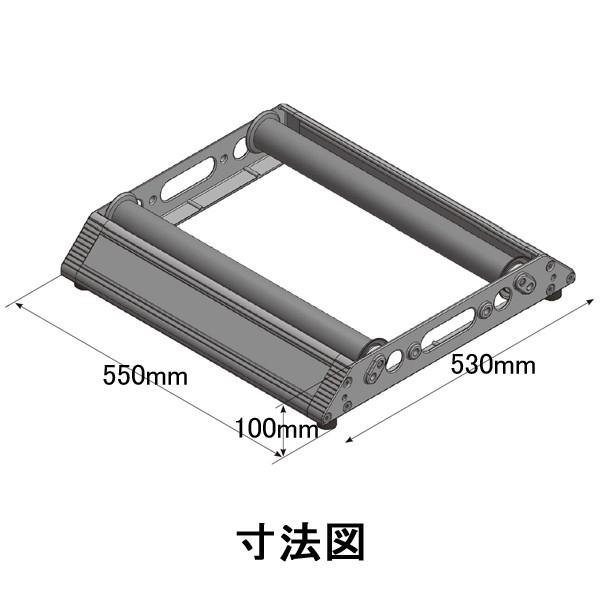 即納】 ケーブルドラムローラー 耐荷重140kg キャスター付き Roll