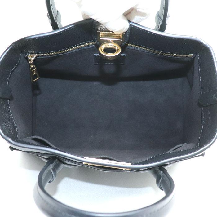 Louis Vuitton ブラック ハンドバッグ　3日間限定価格2 LOUIS VUITTON（ルイ・ヴィトン） オンマイサイド PM ハンドバッグ
