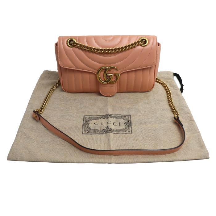 GUCCI（グッチ） GGマーモント ミディアム ショルダーバッグ