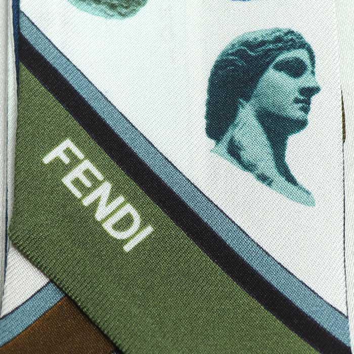 フェンディ ラッピー リボンスカーフ 花柄 黒×緑 楽天市場】フェンディ ラッピーの通販