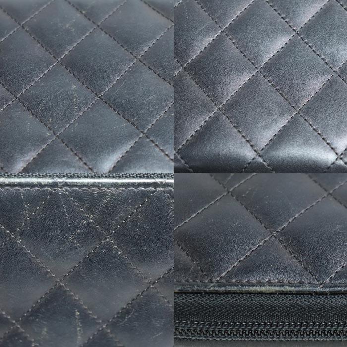 CHANEL（シャネル） カンボンライン 長財布 ラウンドファスナー