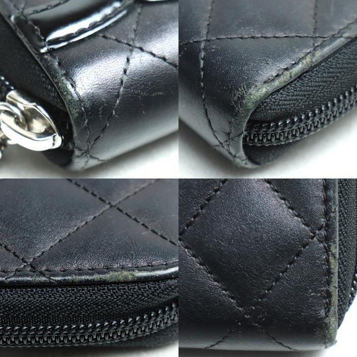 CHANEL（シャネル） カンボンライン 長財布 ラウンドファスナー