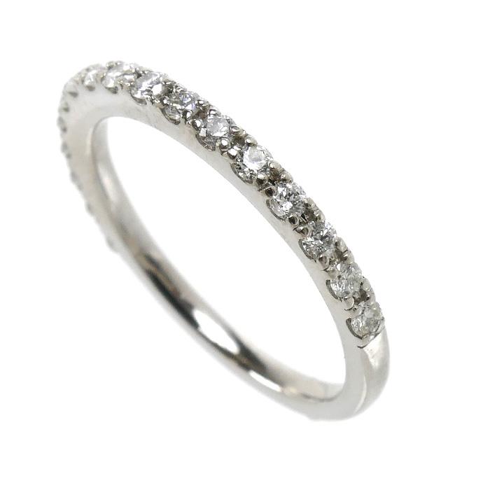 Pt900プラチナ ハーフエタニティ リング・指輪 ダイヤモンド0.25ct 11 