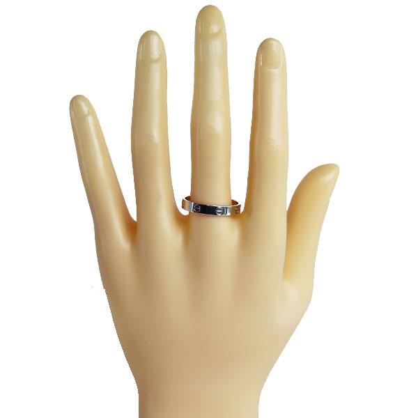 CARTIER カルティエ K18WG ホワイトゴールド 750 ミニラブリング