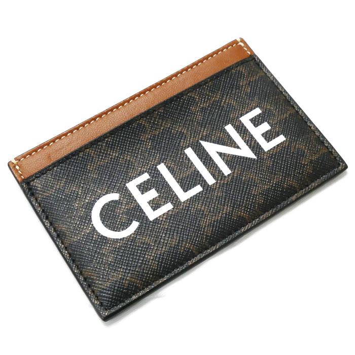 CELINE セリーヌ CELINEプリント入り カードケース トリオンフ 