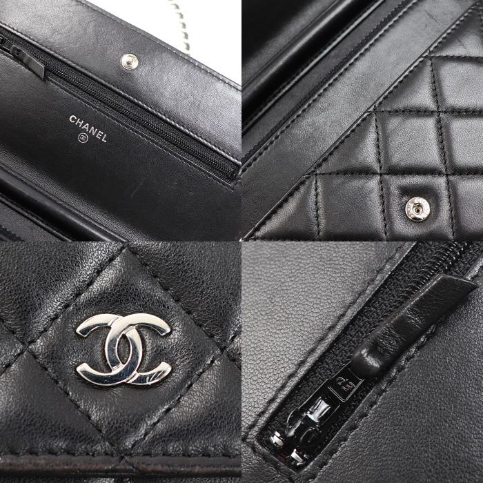 CHANEL（シャネル） チェーンウォレット ラムスキン ショルダーバッグ