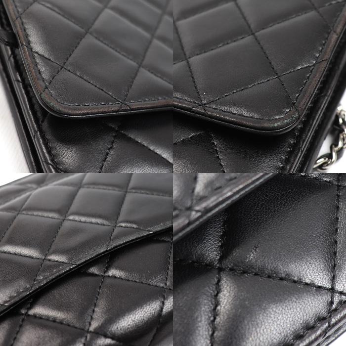 CHANEL（シャネル） チェーンウォレット ラムスキン ショルダーバッグ