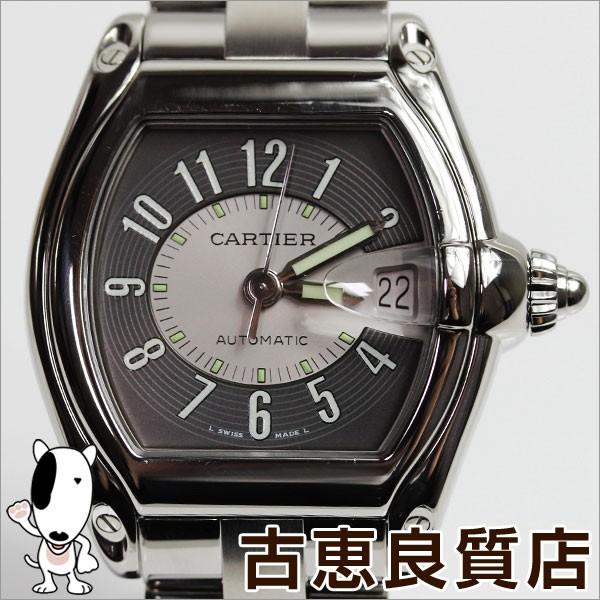 Cartier カルティエ ロードスター メンズ W62001V3 腕時計 自動巻き/MT387/中古/質屋出店/あすつく｜koera