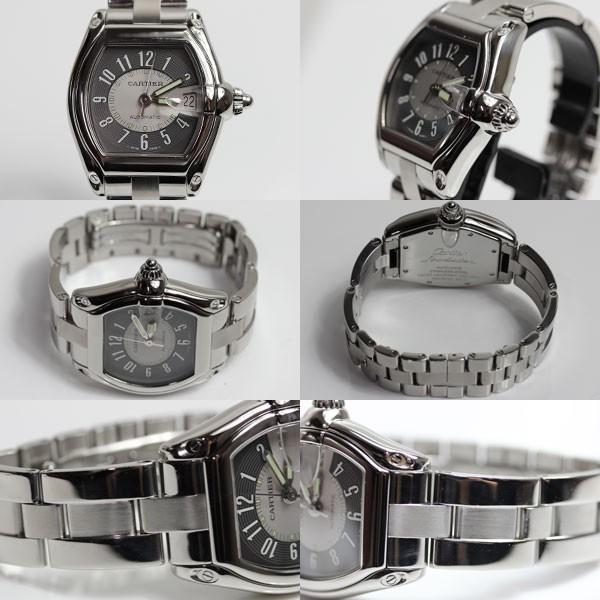 Cartier カルティエ ロードスター メンズ W62001V3 腕時計 自動巻き/MT387/中古/質屋出店/あすつく｜koera｜02