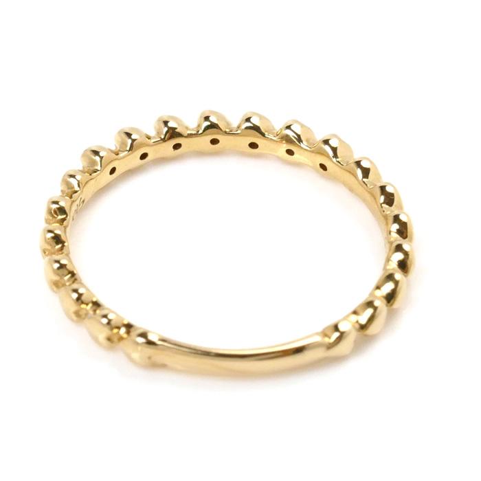 STAR JEWELRY スタージュエリー K18YG イエローゴールド ハート リング  