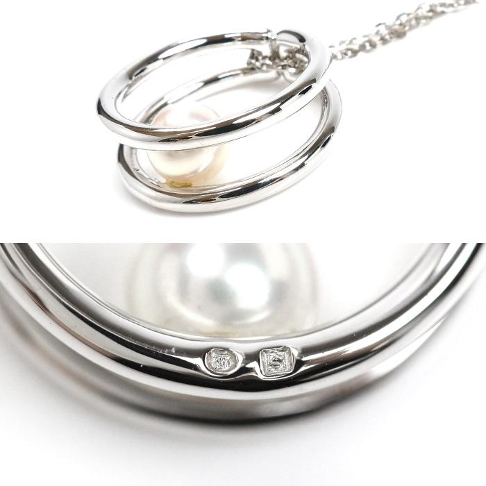 MIKIMOTO（ミキモト） シルバー ネックレス パール約7.0mm 6.5g 40cm
