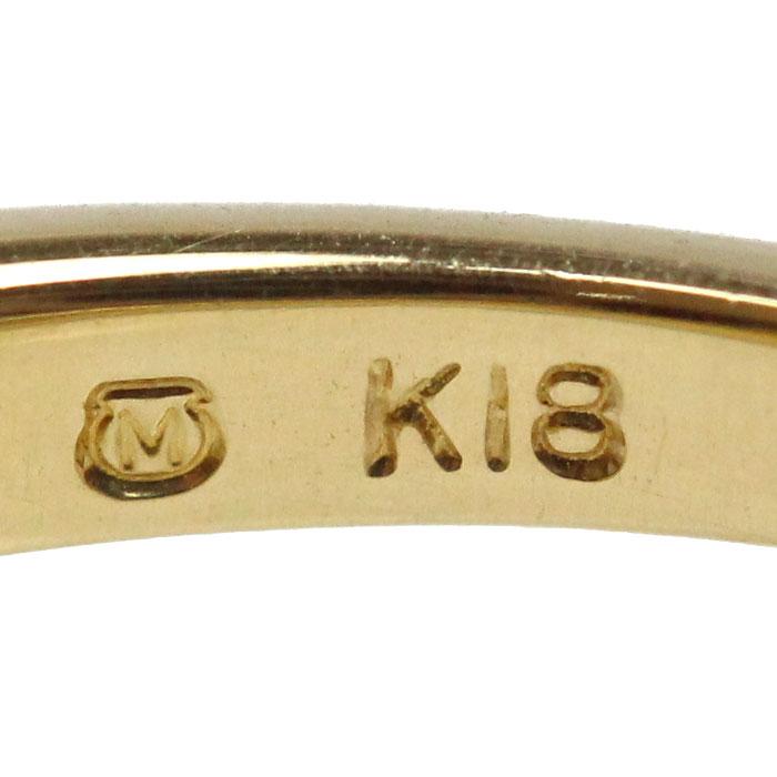 MIKIMOTO（ミキモト） K18YG イエローゴールド リング・指輪 パール約