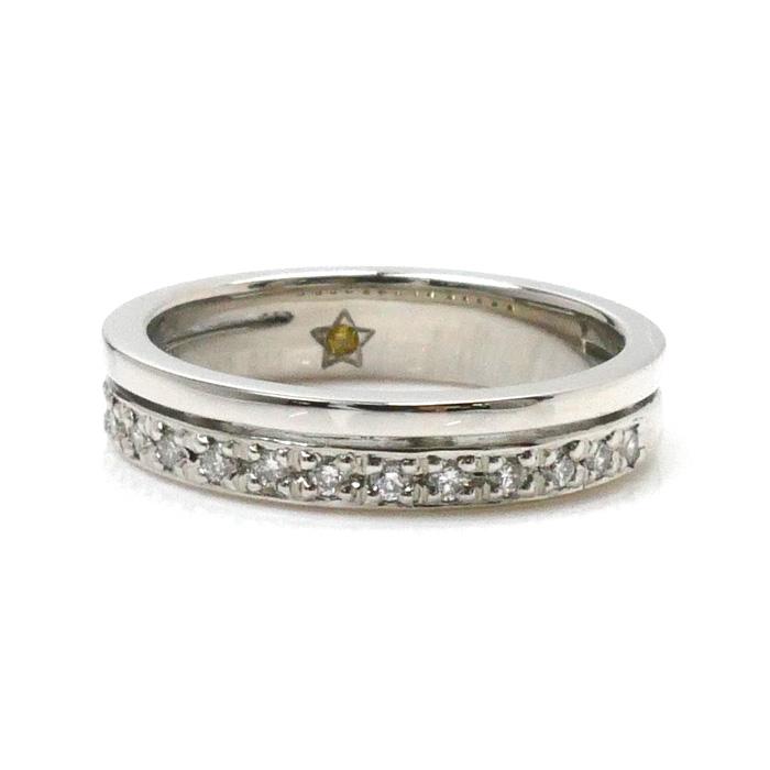 STAR JEWELRY スタージュエリー Pt950 Section ハーフエタニティ