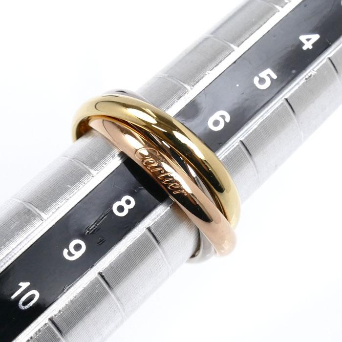 Cartier（カルティエ） K18YG/PG/WG トリニティ SM リング・指輪