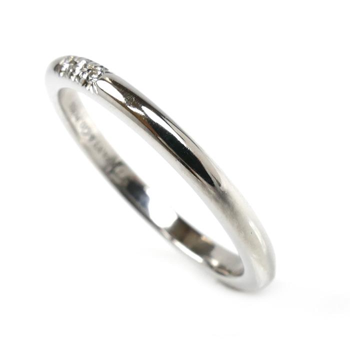 TIFFANY&Co.（ティファニー） Pt950プラチナ ウェディング 3Pダイヤ
