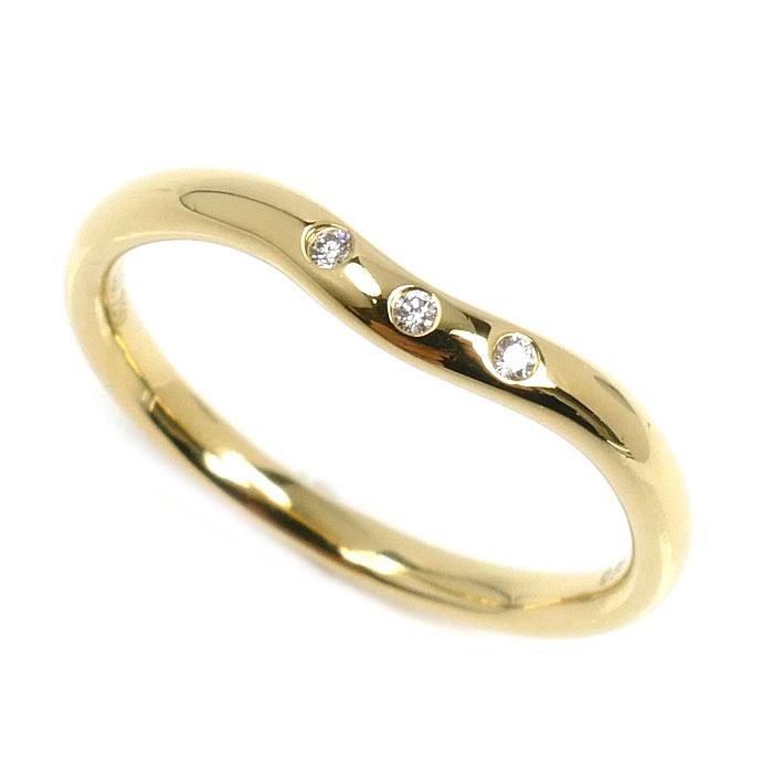 TIFFANY&Co. 14号　ティファニー カーブドバンドリング　指輪 TIFFANY&Co. 14号 ティファニー カーブドバンドリング 指輪 エルサ