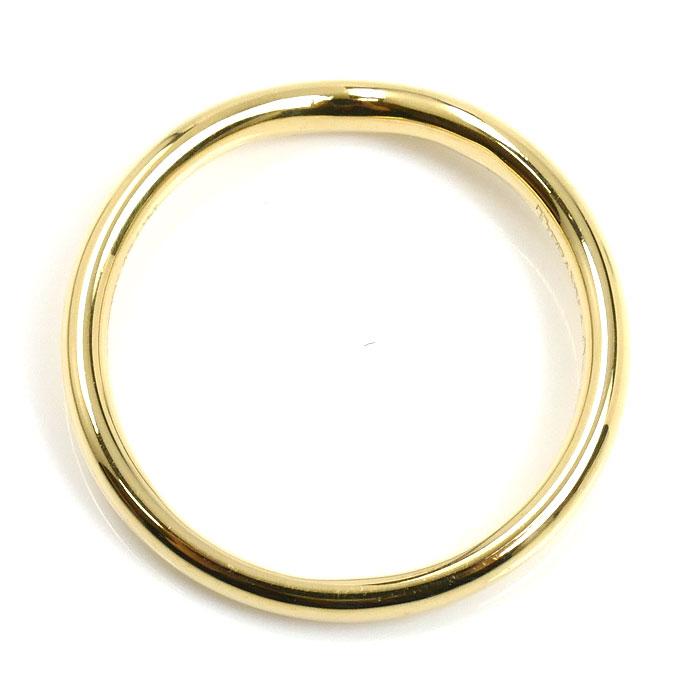 TIFFANY&Co.（ティファニー） K18YG カーブド バンド 3PD リング・指輪