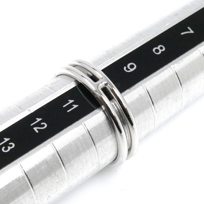 HERMES（エルメス） K18WG ホワイトゴールド アリアンヌ リング・指輪
