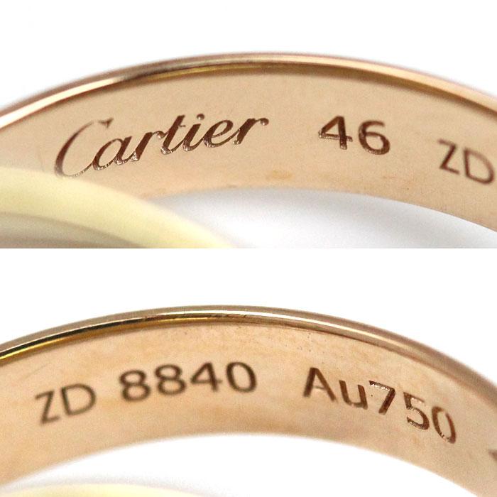 Cartier（カルティエ） K18PG ピンクゴールド K18YG イエローゴールド