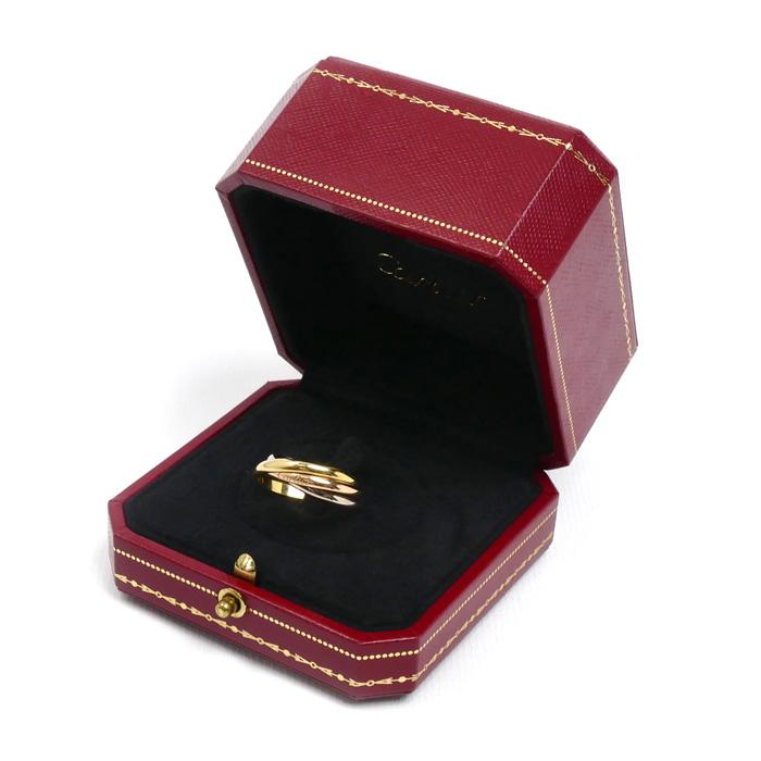 Cartier（カルティエ） K18YG/PG/WG トリニティ リング・指輪 18号 58