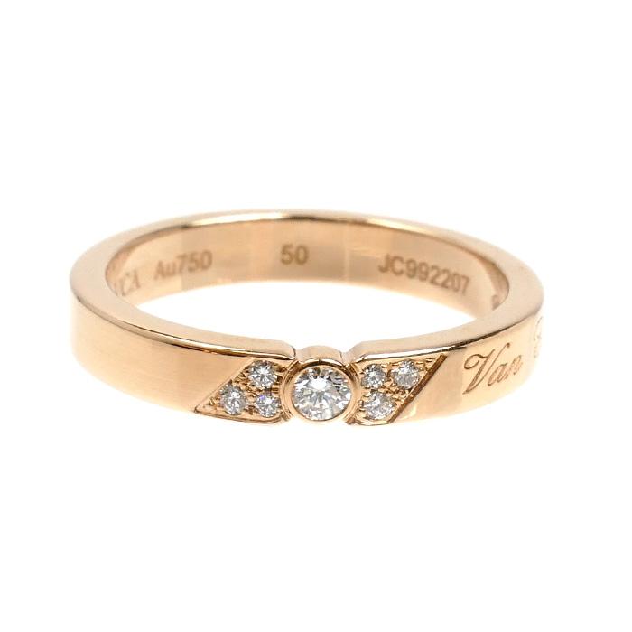 VAN Cleef&Arpels ヴァンクリーフ&アーペル トゥージュールリング Van Cleef & Arpels ヴァンクリーフ＆アーペル K18PG トゥージュール
