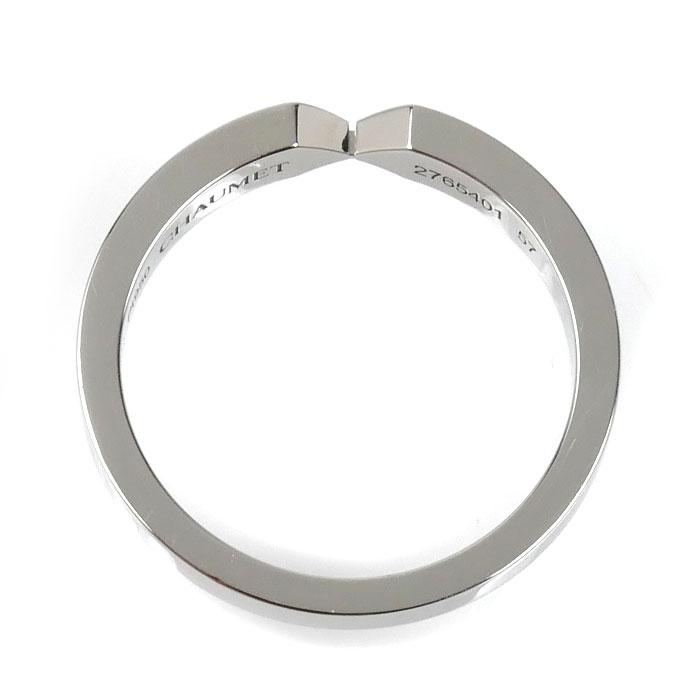 CHAUMET（ショーメ） Pt950プラチナ トリオンフ ドゥ マリッジ リング