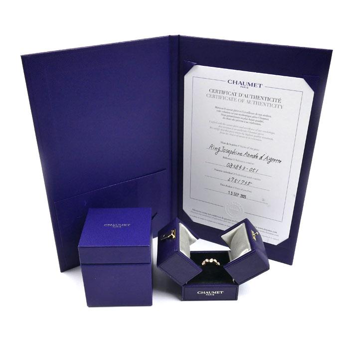CHAUMET（ショーメ） K18PG ジョセフィーヌ Ronde d'Aigrettes リング